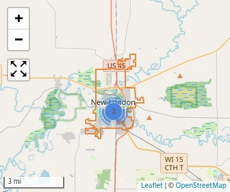 Area schools map